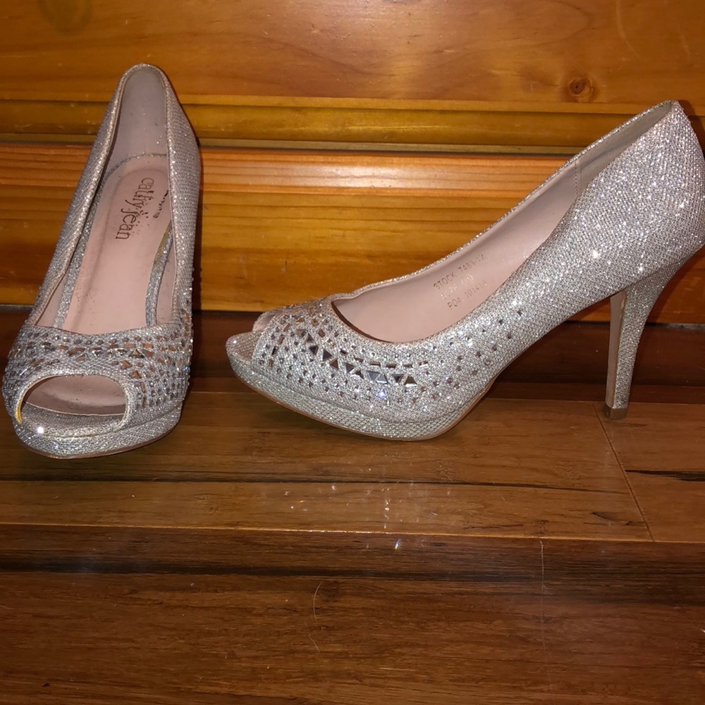 Sparkly heels